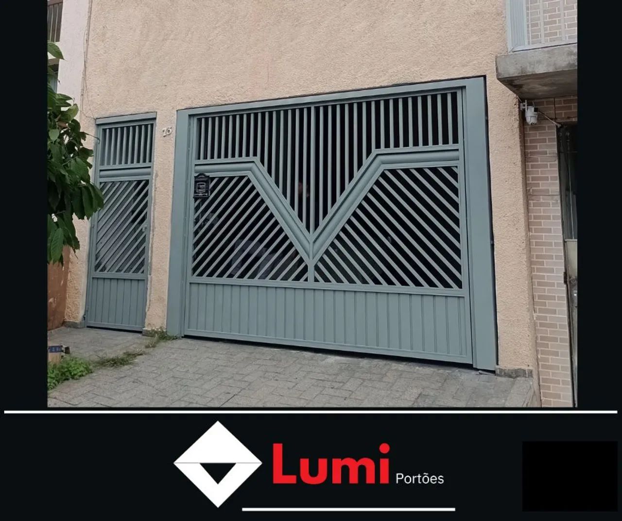 Portão Galvonizado_ Lumi: Design e Proteção - Foto 2