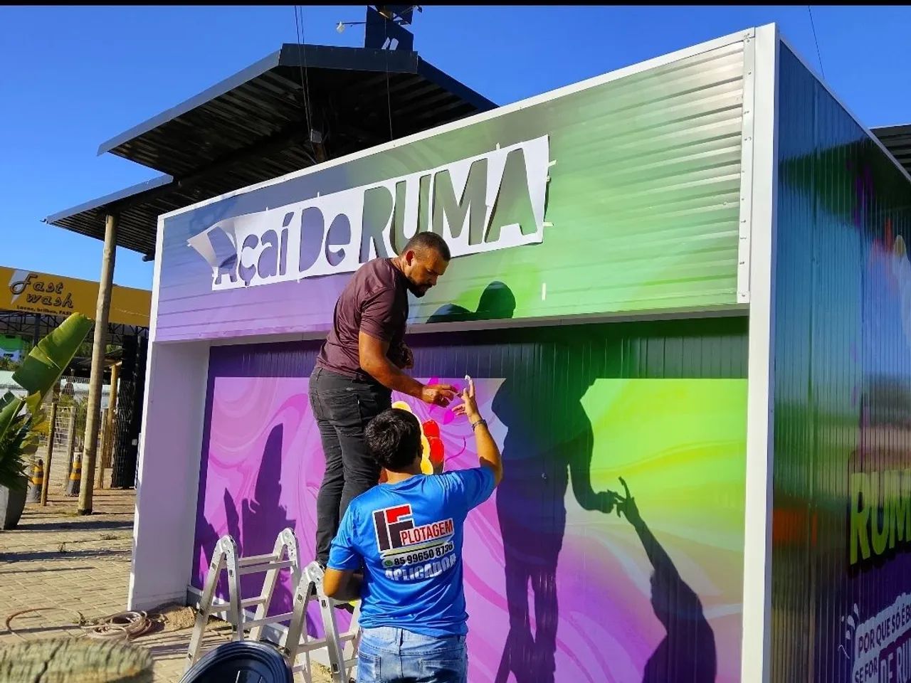 Letra caixa acrílico luminosa  - Foto 4