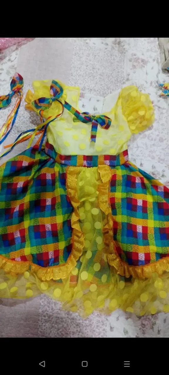 Vestido de quadrilha 