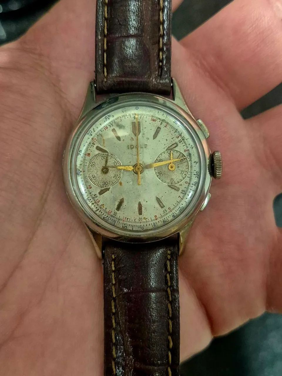 Rarissimo Cronógrafo Valjoux 92 IDOLE
