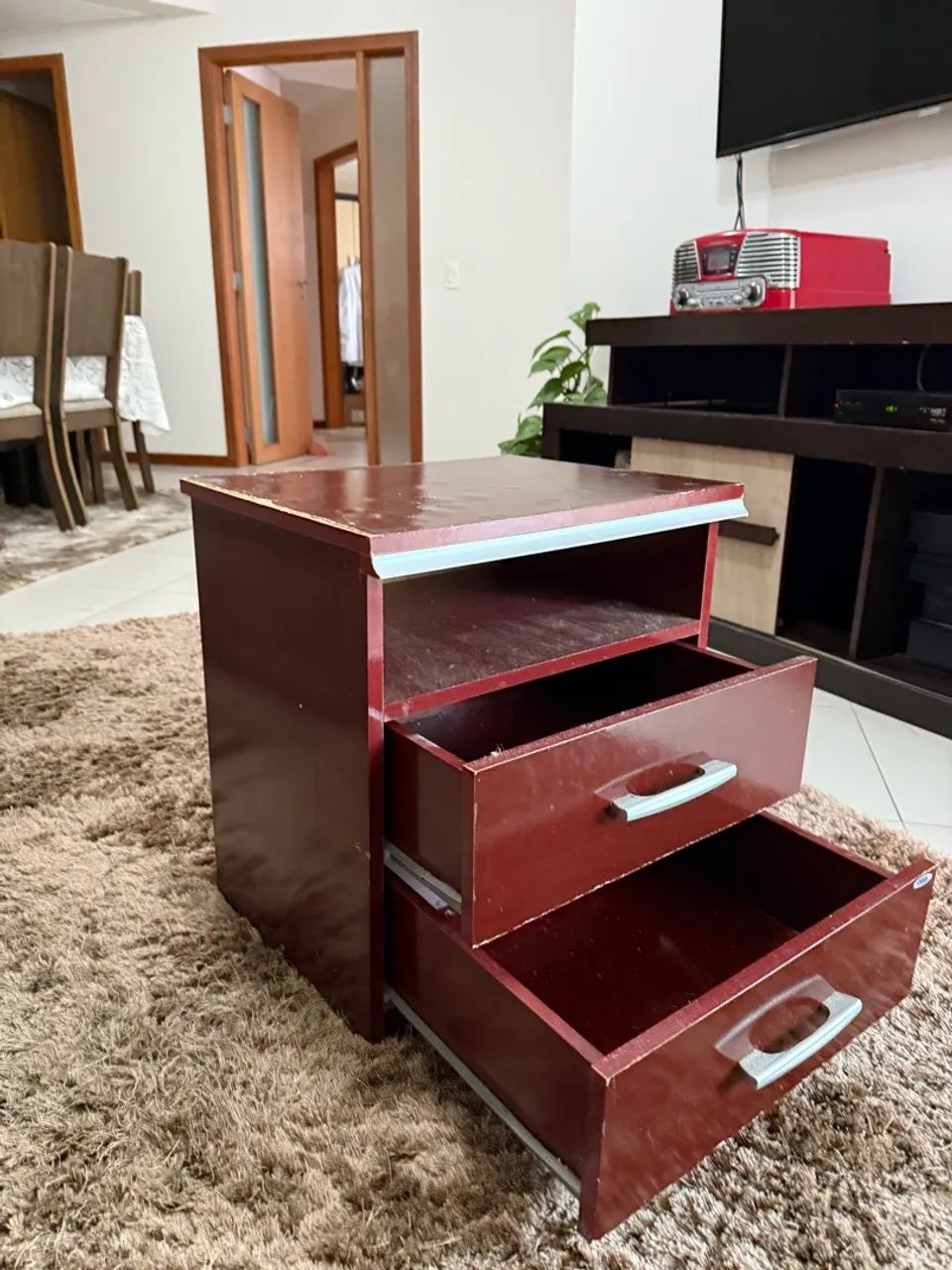 Mesa de cabeceira usada - Foto 2