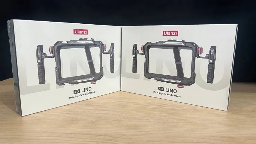 Cage Gaiola Para Celular Ulanzi Lino Com Grip Lateral - Foto 4