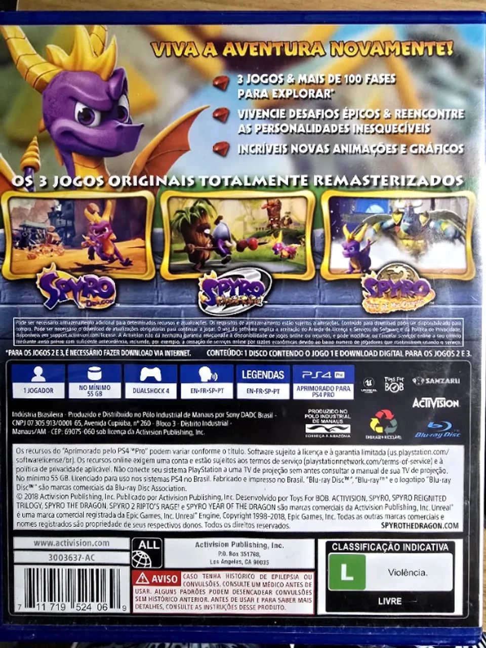 SPYRO REIGNITED TRILOGY PS4  - Foto 2