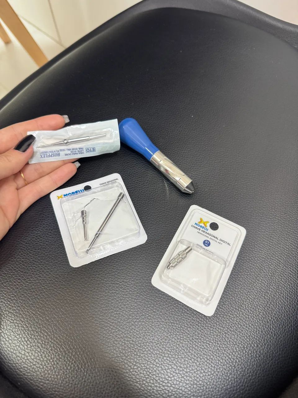Kit de ferramentas para miniparafuso morelli