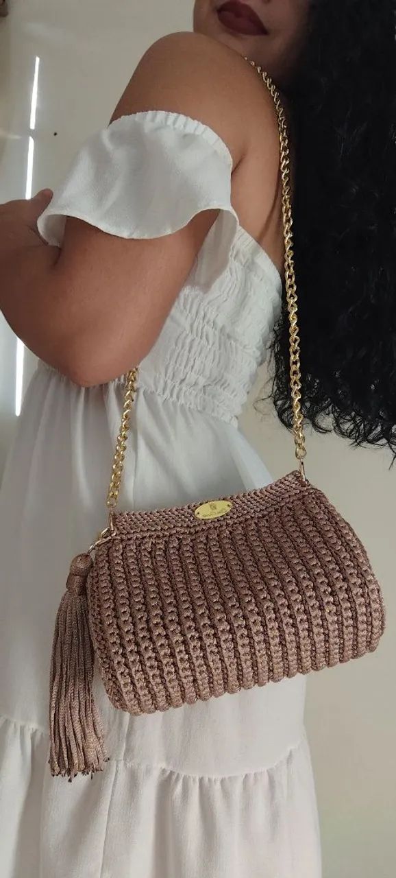 Bolsa Artesanal para festas  - Foto 3