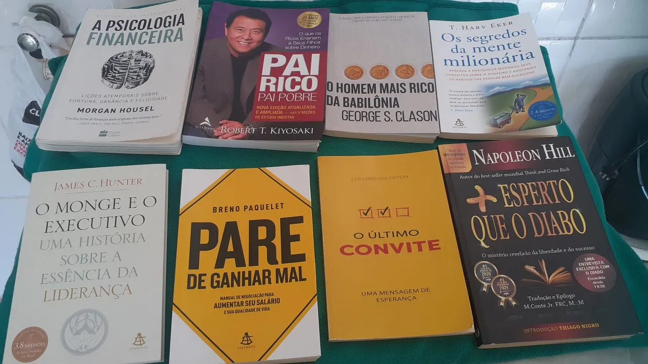 Livros de Desenvolvimento Pessoal e Finanças