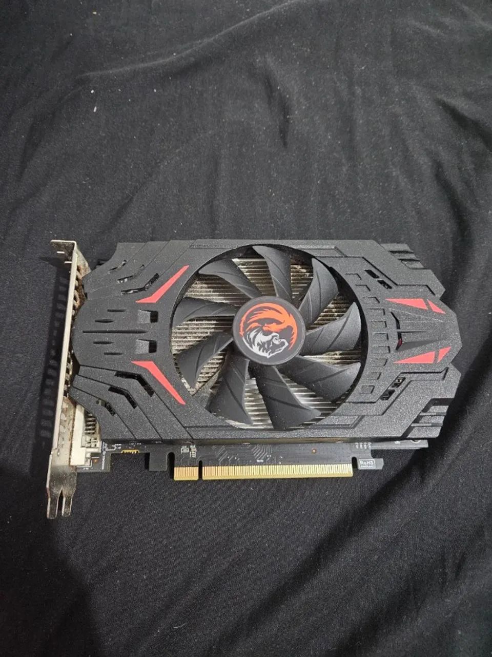 RX 550 4GB PCYES GRAFFITI COM DEFEITO - Foto 5