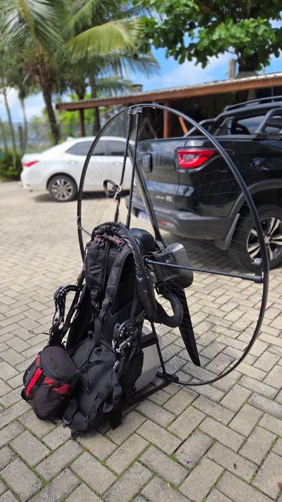 Paramotor Vittorazi Moster + Paraquedas Reserva + flutuador e muito mais - Foto 4
