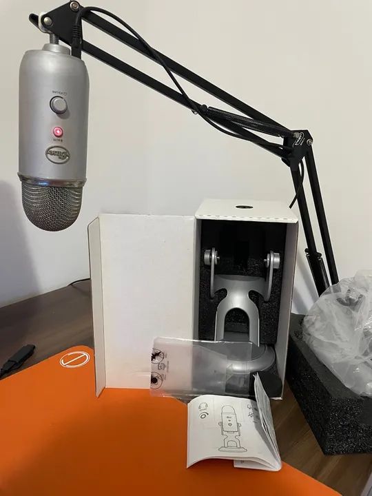 Microfone Blue Yeti USB - Foto 3