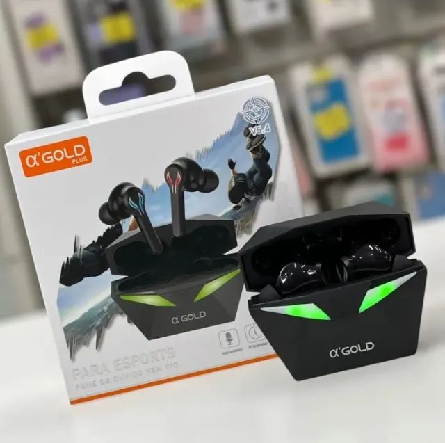 Fone De Ouvido Bluetooth V5.4 Tws Gamer Ideal Para Gamers!