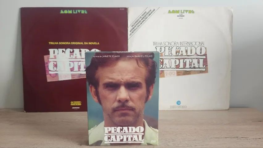 Novela Pecado Capital - Lp (duplo) + Dvd - Rede Globo 