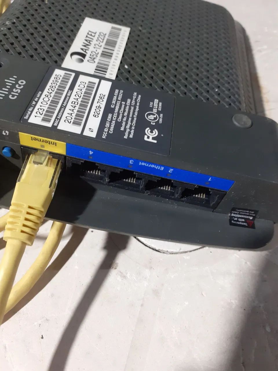 Roteador Cisco Linksys E90064317905923202122