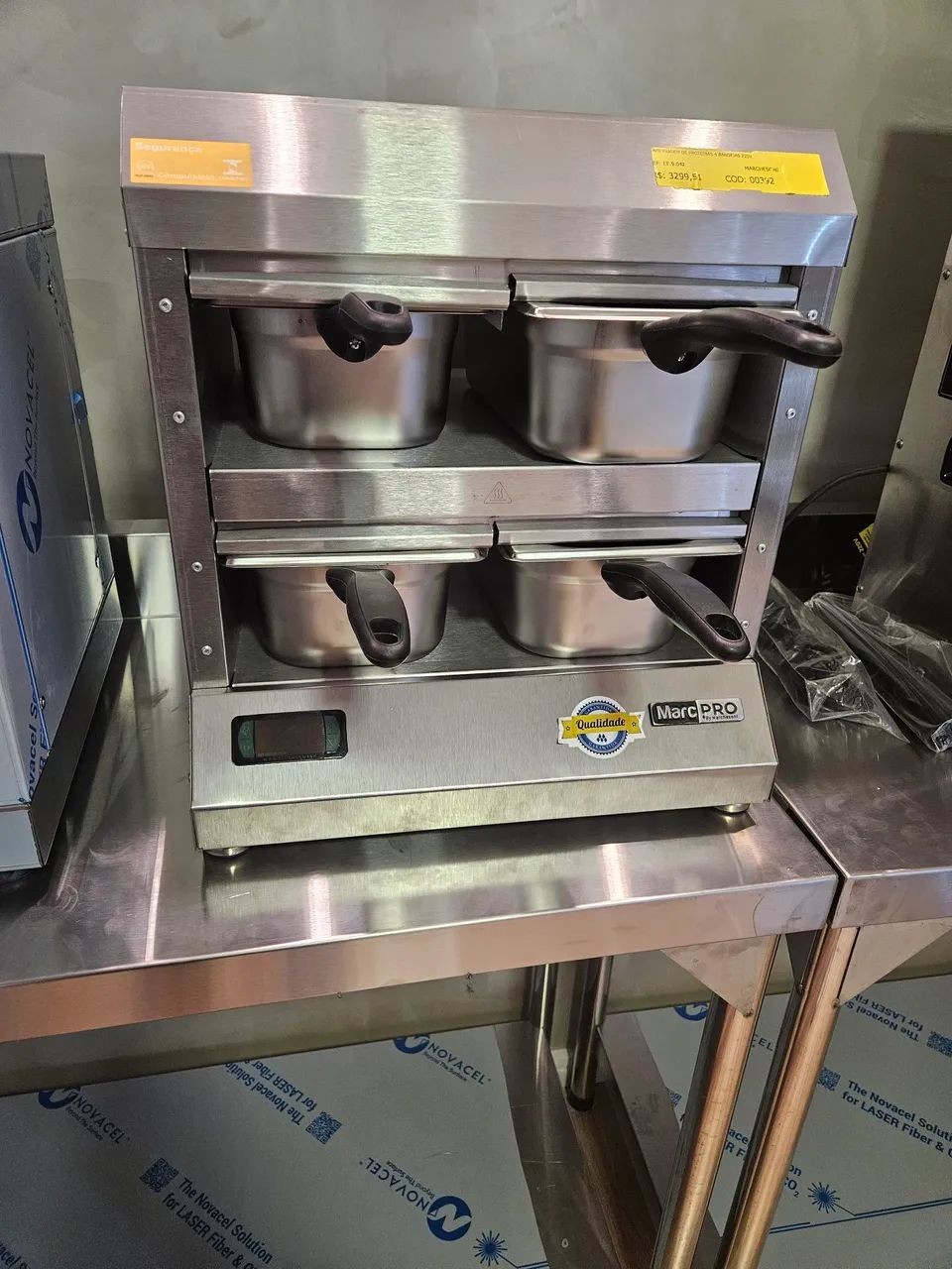 conversador de proteínas 4 bandejas 220V - novo a pronta entrega