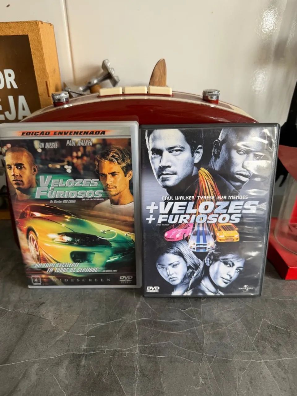 DVDs de filmes 