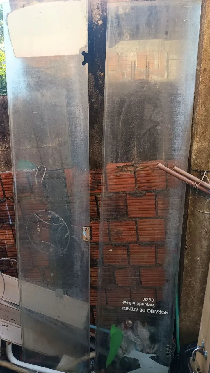 Portas de Vidro Duplas
