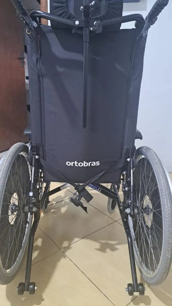 Cadeira de Rodas Ortobras AVD Reclinável