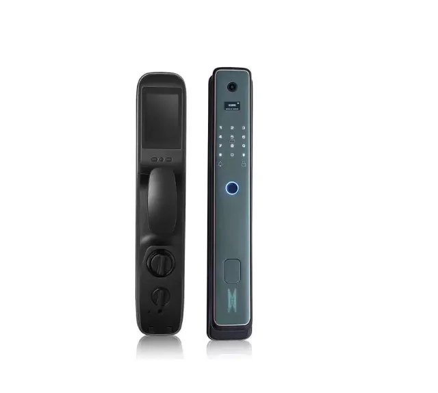 Fechadura Digital S925max Wifi Tuya Cartão Chave Preto Nfe