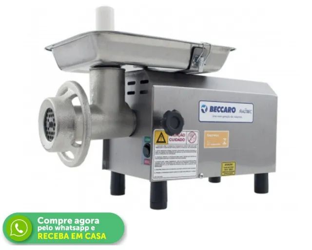 Moedor de Carne Boca 8 Bivolt Novo