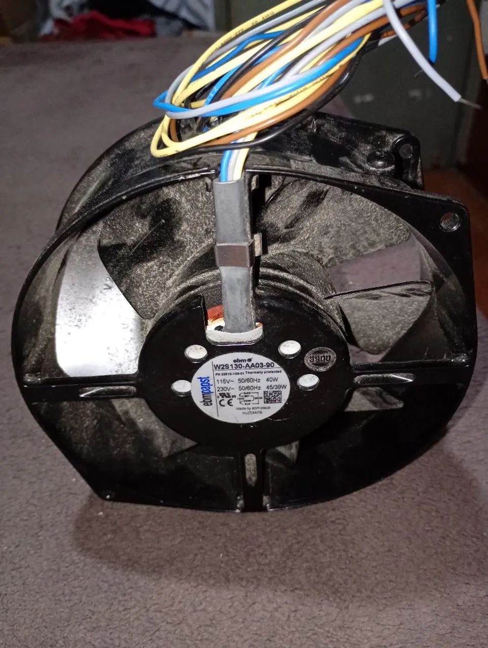 Ventilador tipo exaustor para refrigerar eqip. eletrônicos  - Foto 2