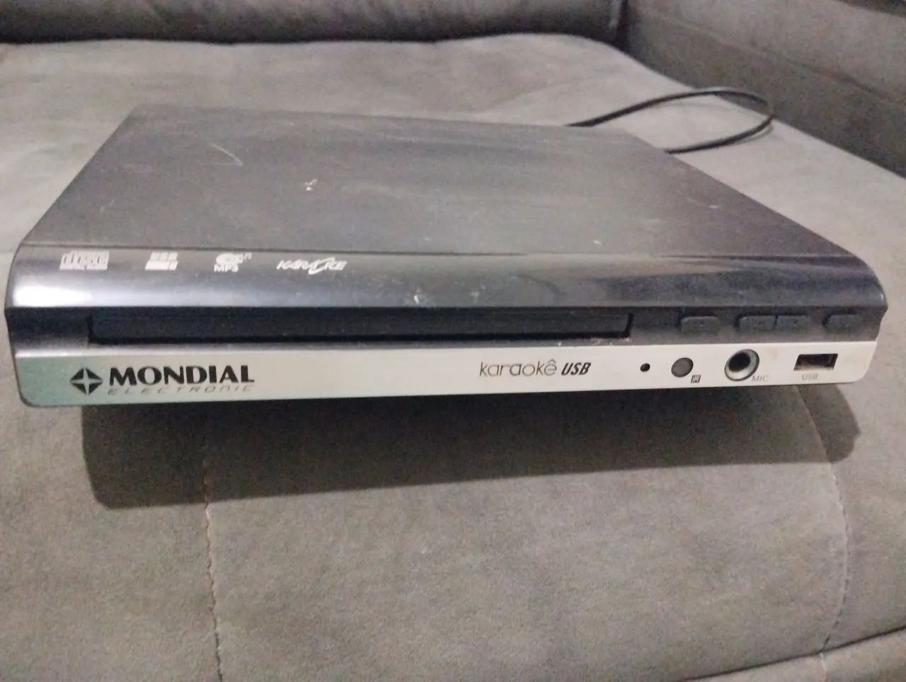 DVD Player Mondial Karaoke USB