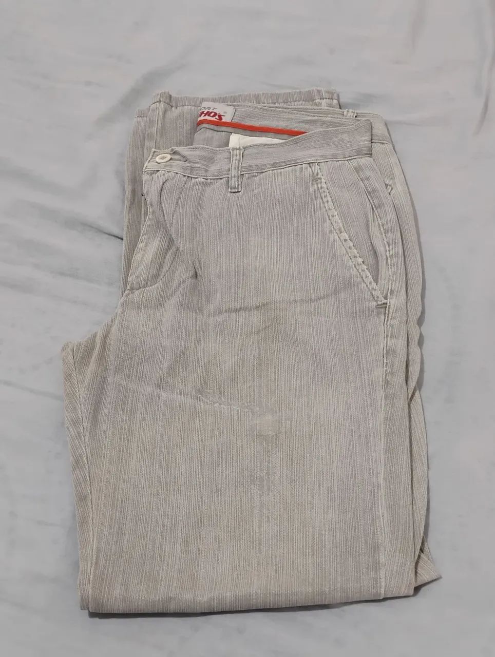 Cal ça jeans cinza tamanho 42 - Foto 2