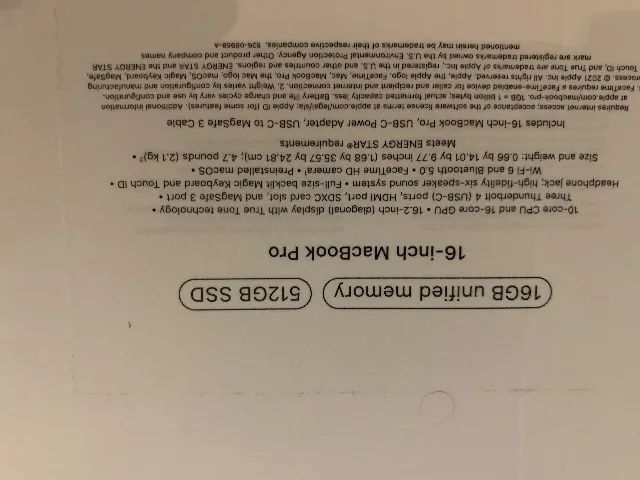 MACBOOK PRO M1 PRO 16gb 512GB - Foto 2