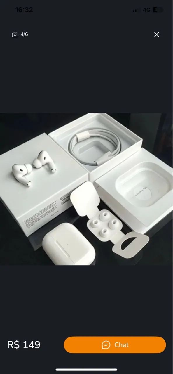 Fone airpods pro similar linha Apple - Foto 2