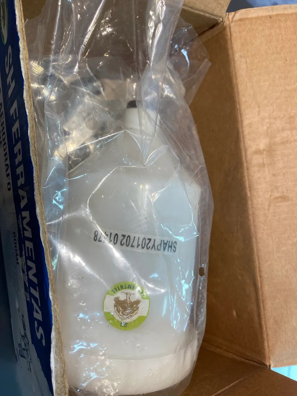 Pistola Aerógrafo de Gravidade SH Ferramentas 600ml.   - Foto 3