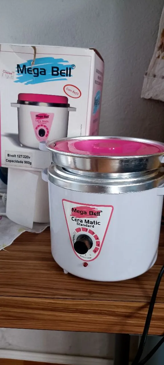 Aparelho para Derreter Cera Mega Bell Cera Matic Standard