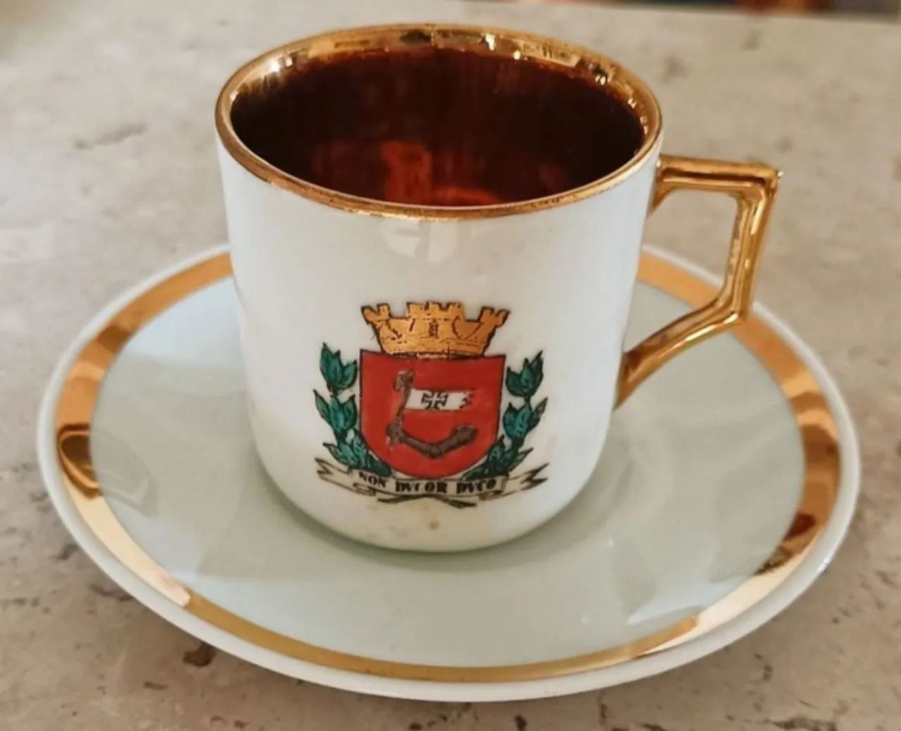 XÍCARA EM OURO - RARIDADE - Foto 5