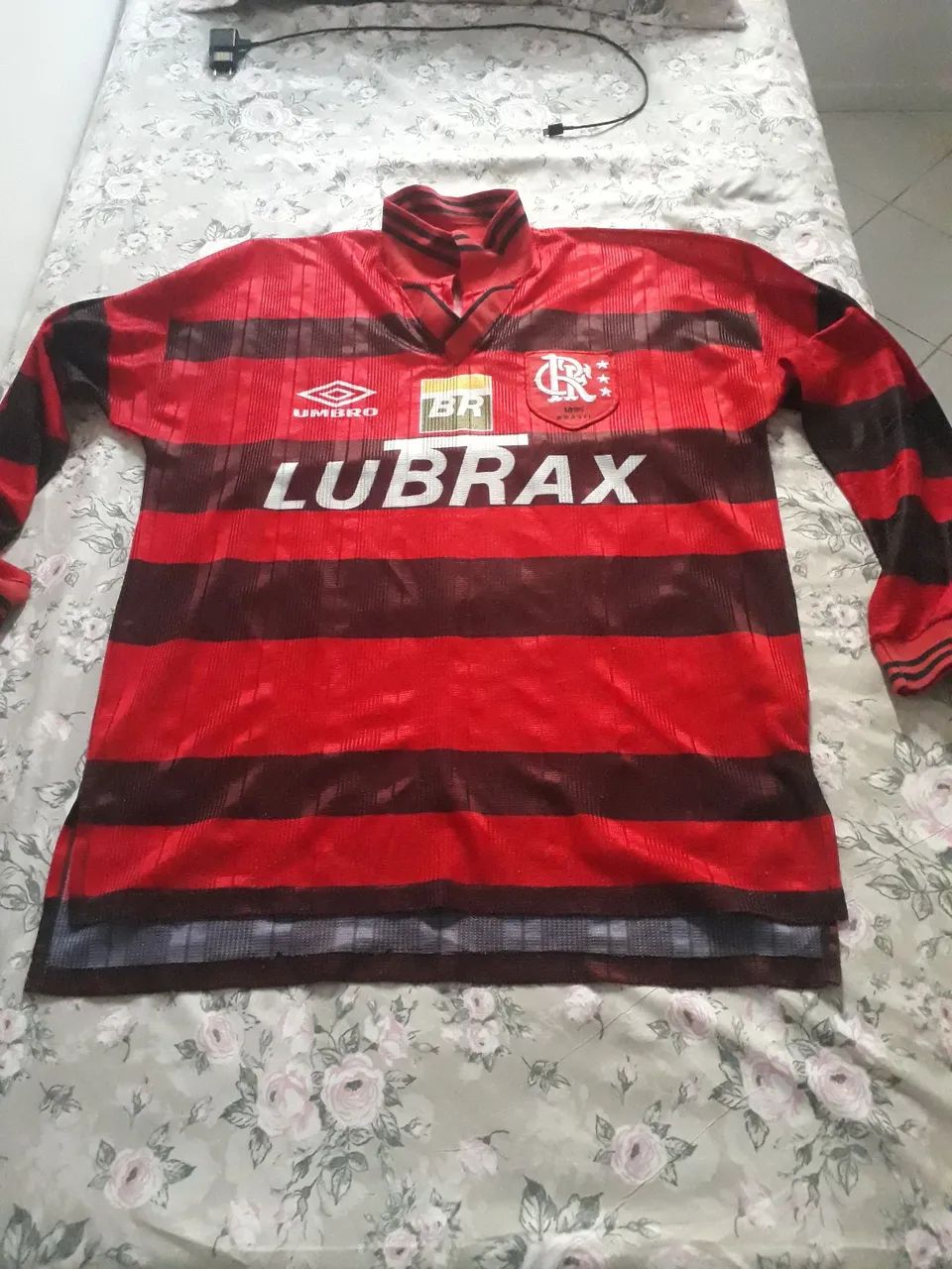 Camisa Flamengo Umbro Retrô ( ROMÁRIO ) - Foto 2