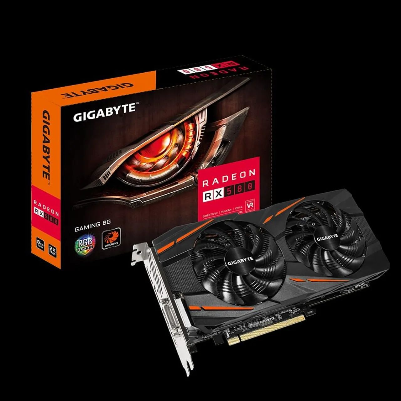 Gigabyte RX 580 8GB RGB Fusion