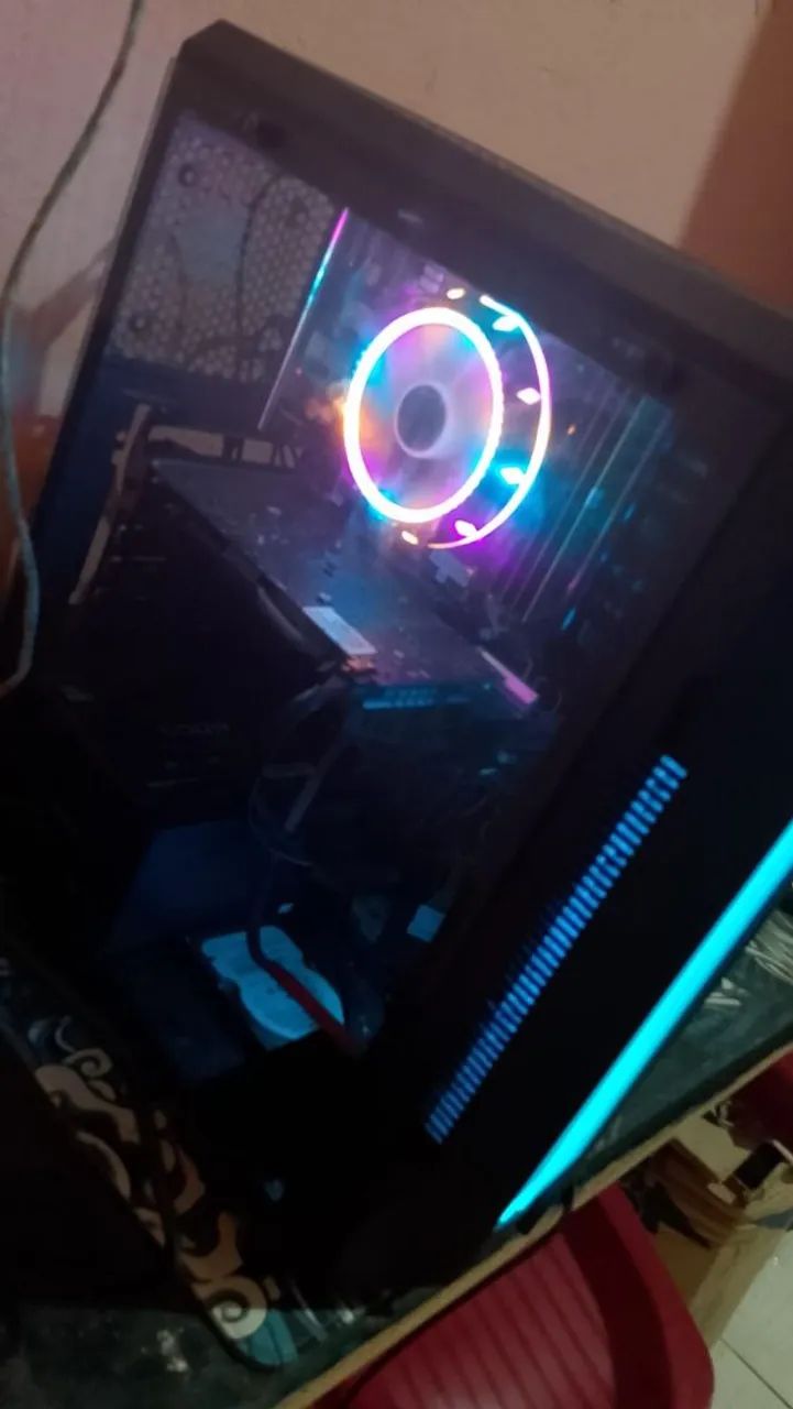 PC Gamer Completo com LEDS RGB - Foto 2