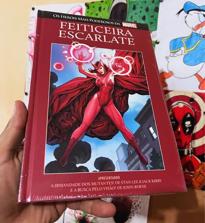 Feiticeira escarlate salvat vermelha capa dura lacrada - Foto 3
