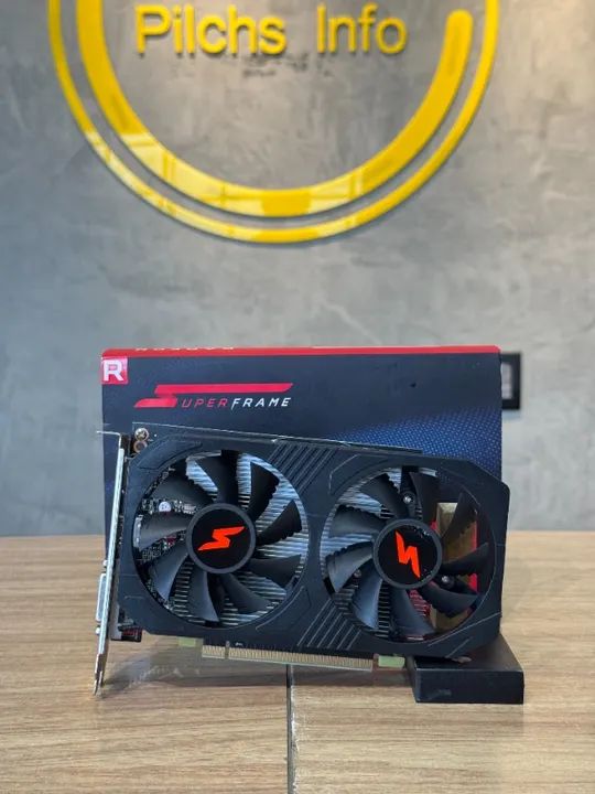 RX 550 4GB Superframe - Loja física - Garantia - Olx Pay