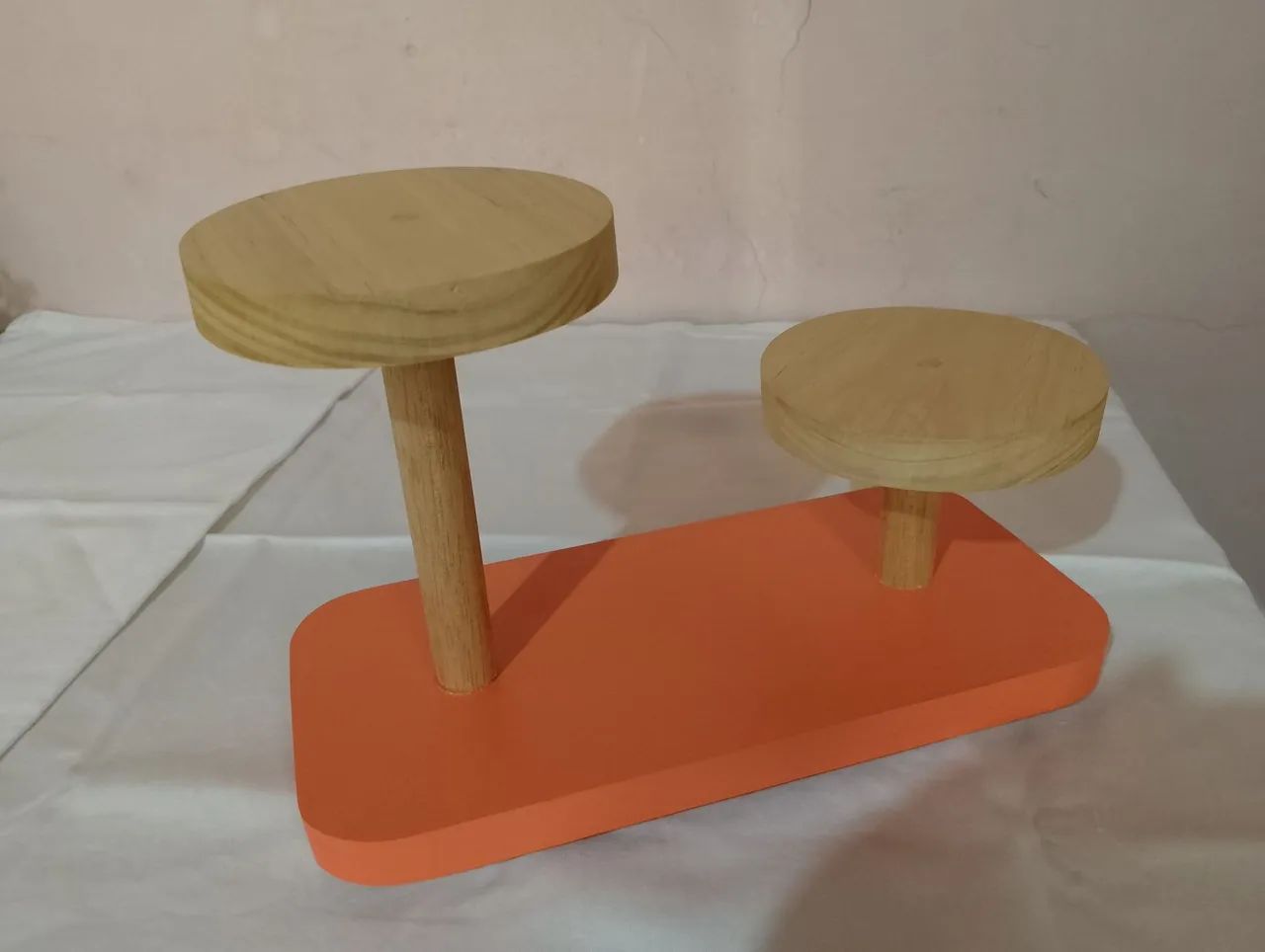 Suporte para vasos de plantas ou flores com pezinhos antiderrapante. - Foto 5