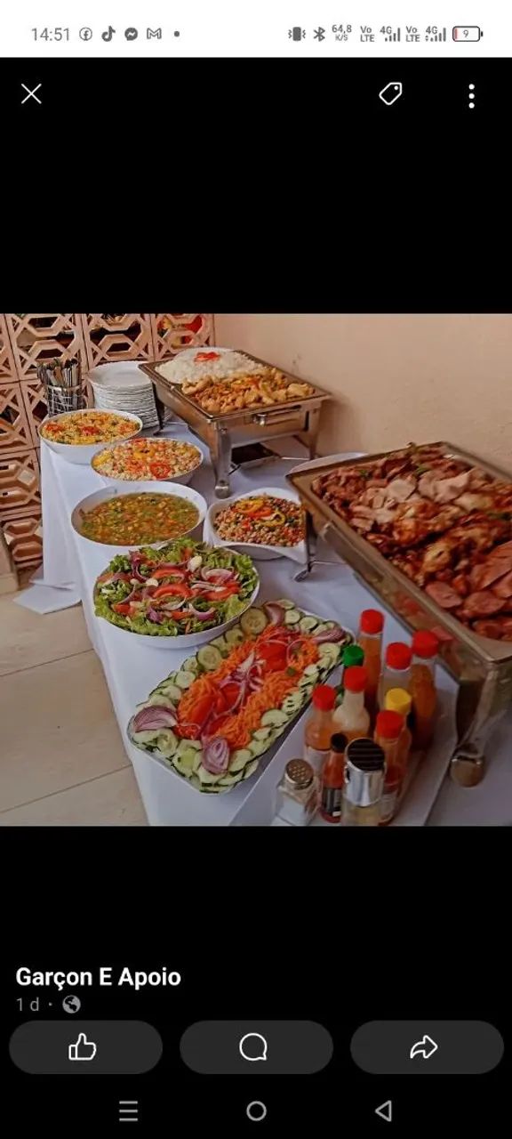 Buffet tradicional  e churrasco  - Foto 5