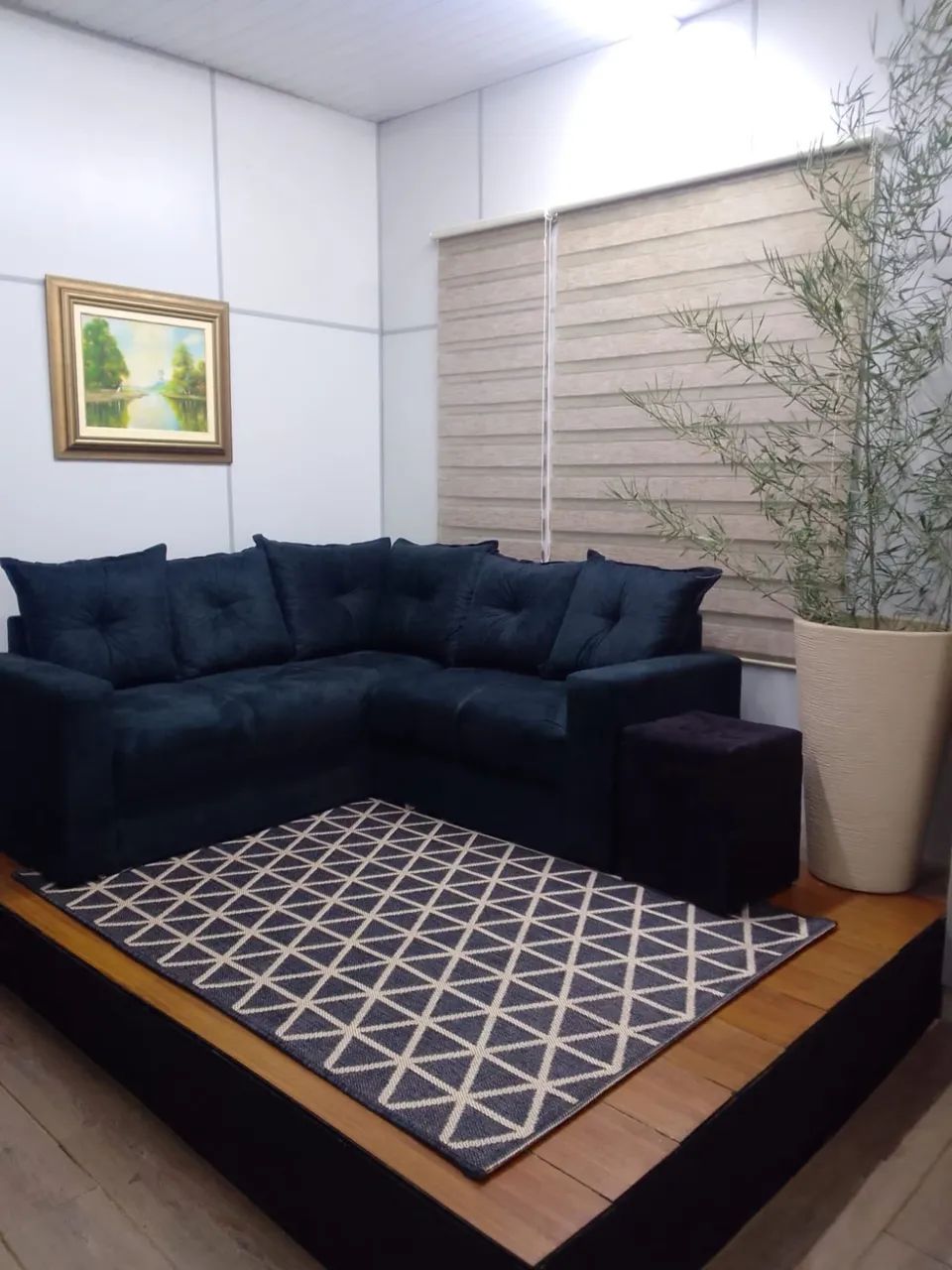 Sofá de canto 1,80 x 1,80 - NOVO - ENTREGAMOS  - Foto 2