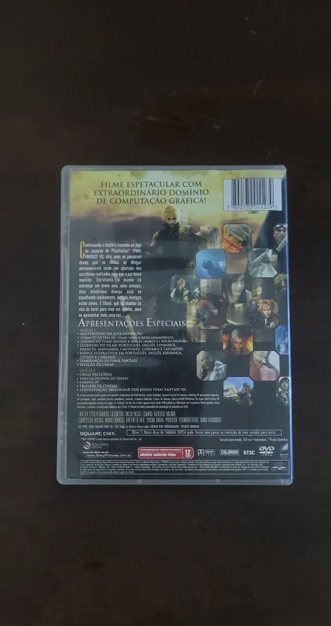 Final Fantasy VII - Advent Children - Edição Especial Dupla DVD - Foto 4