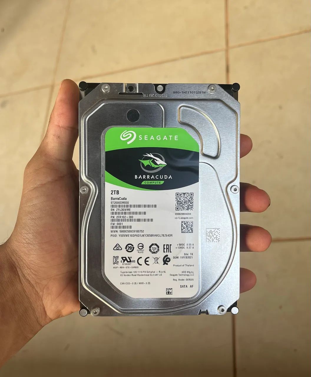 初心者OK Seagate Barracuda LP 2TB SATA HDD 初心者OK Seagate
