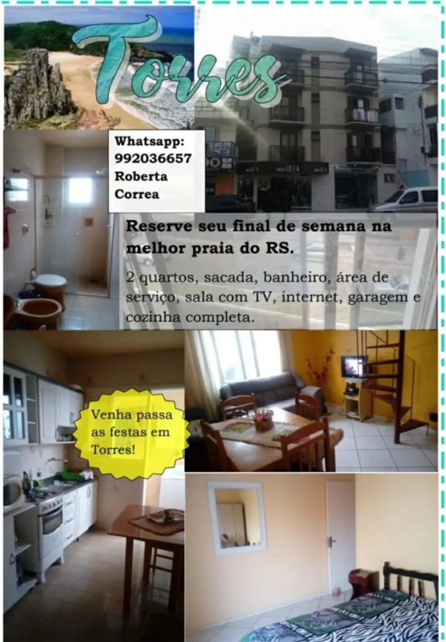 Apartamento centro de Torres RS Disponível ano Novo .