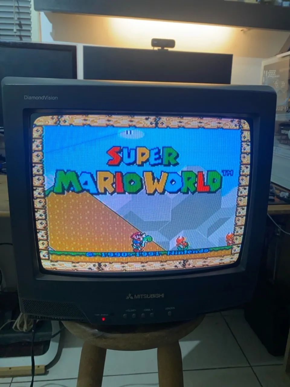 Tv de tubo 14 polegadas aceito troca por games 