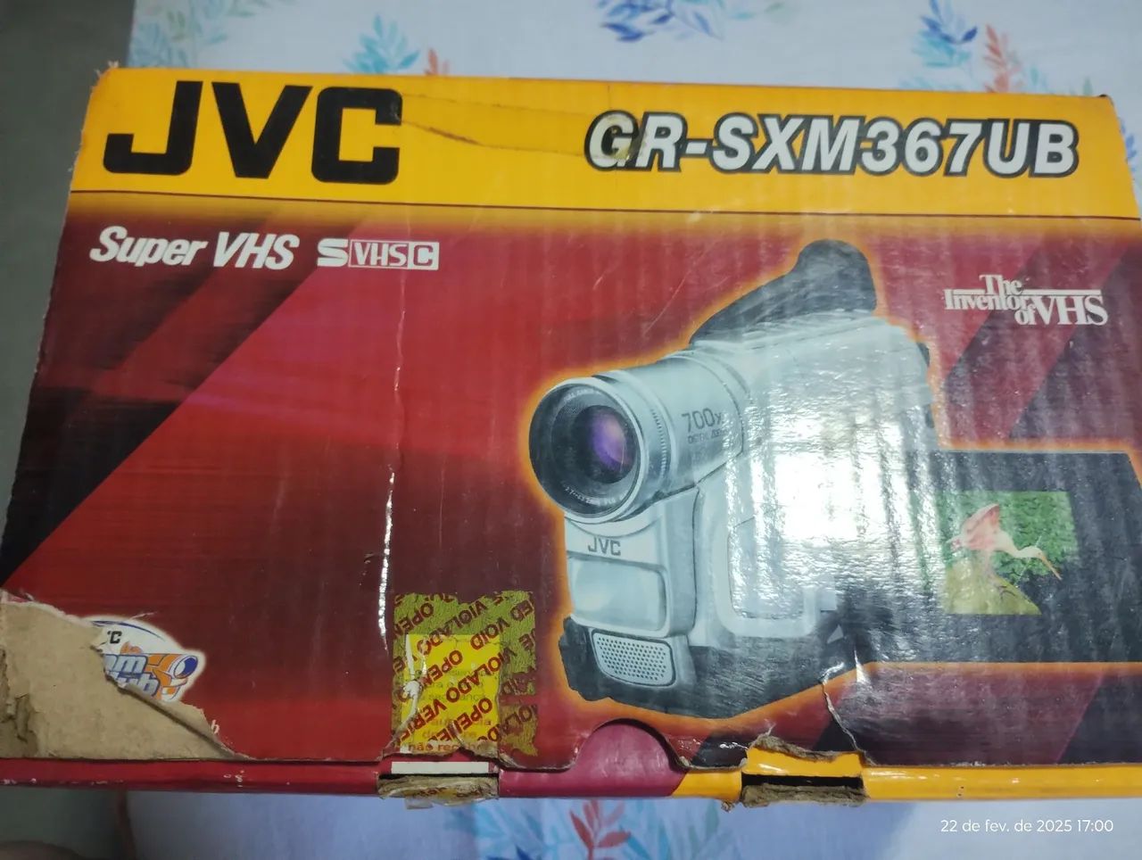 Filmadora JVC GR-SXM367UB Super VHS - Foto 2