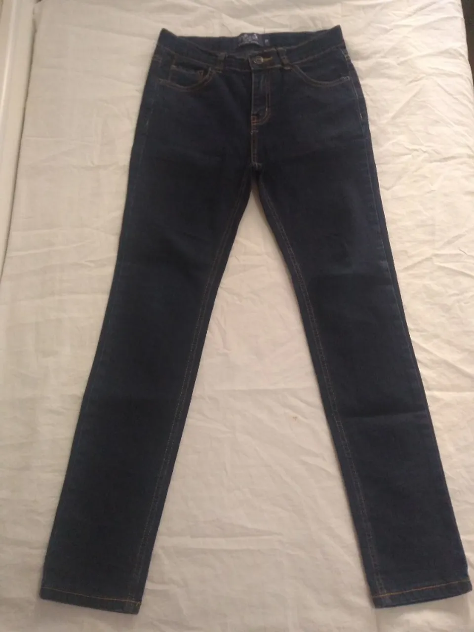 Calça Jeans Escolar Tam 12 Anos South NOVA