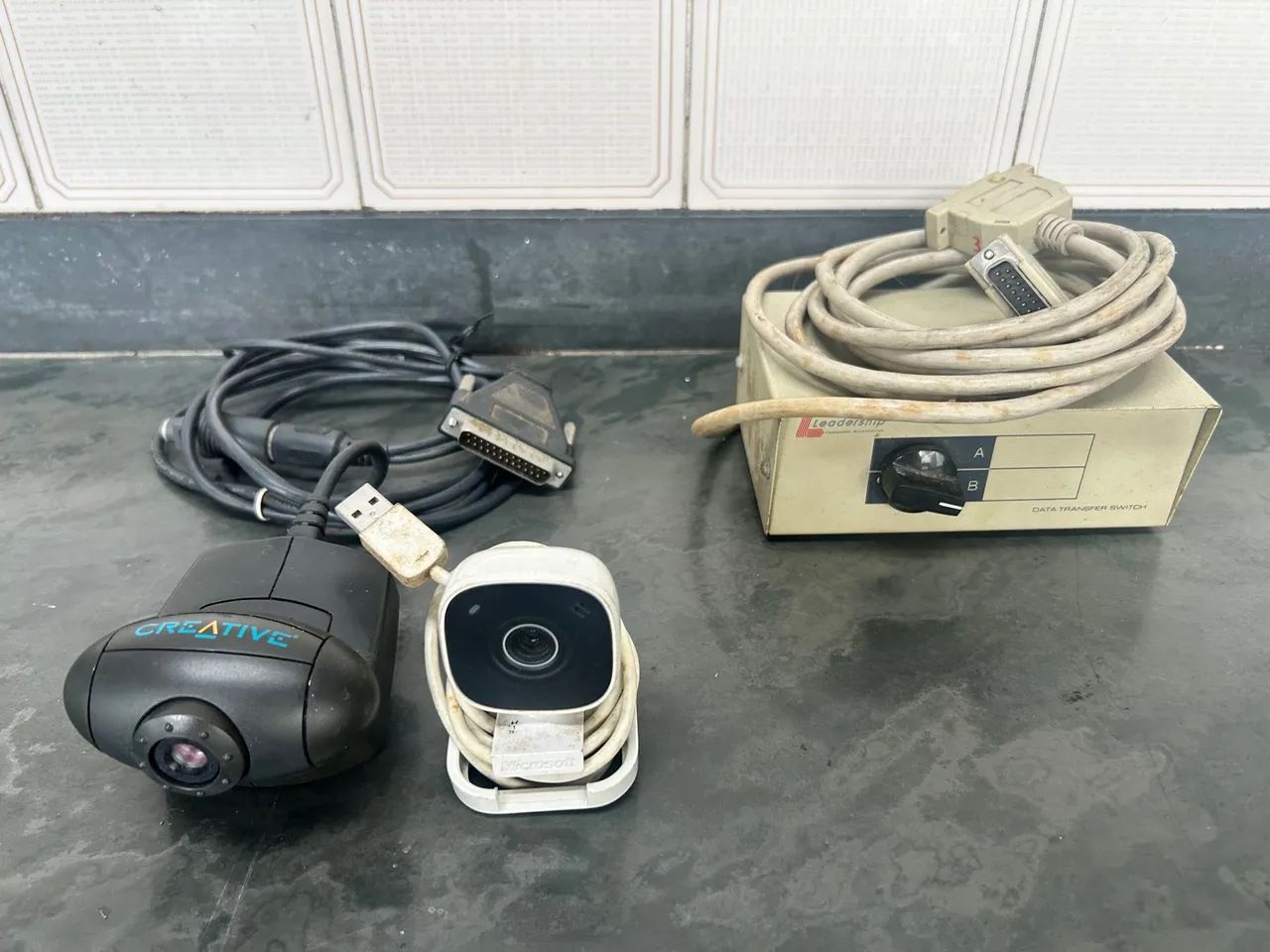 Webcams e Switch Data Transfer