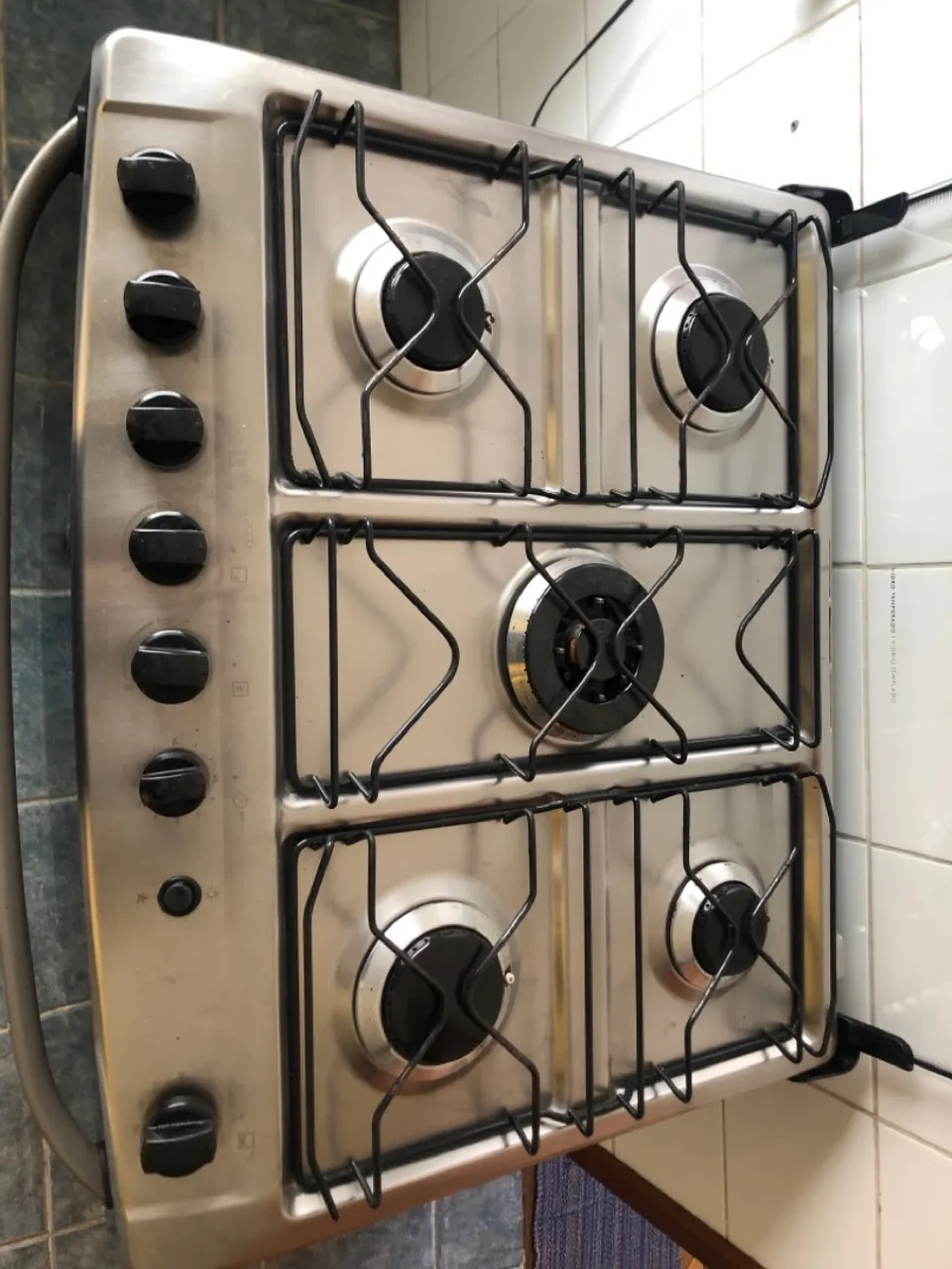 Fogão 5 Bocas em Aço Inox - Eletrolux