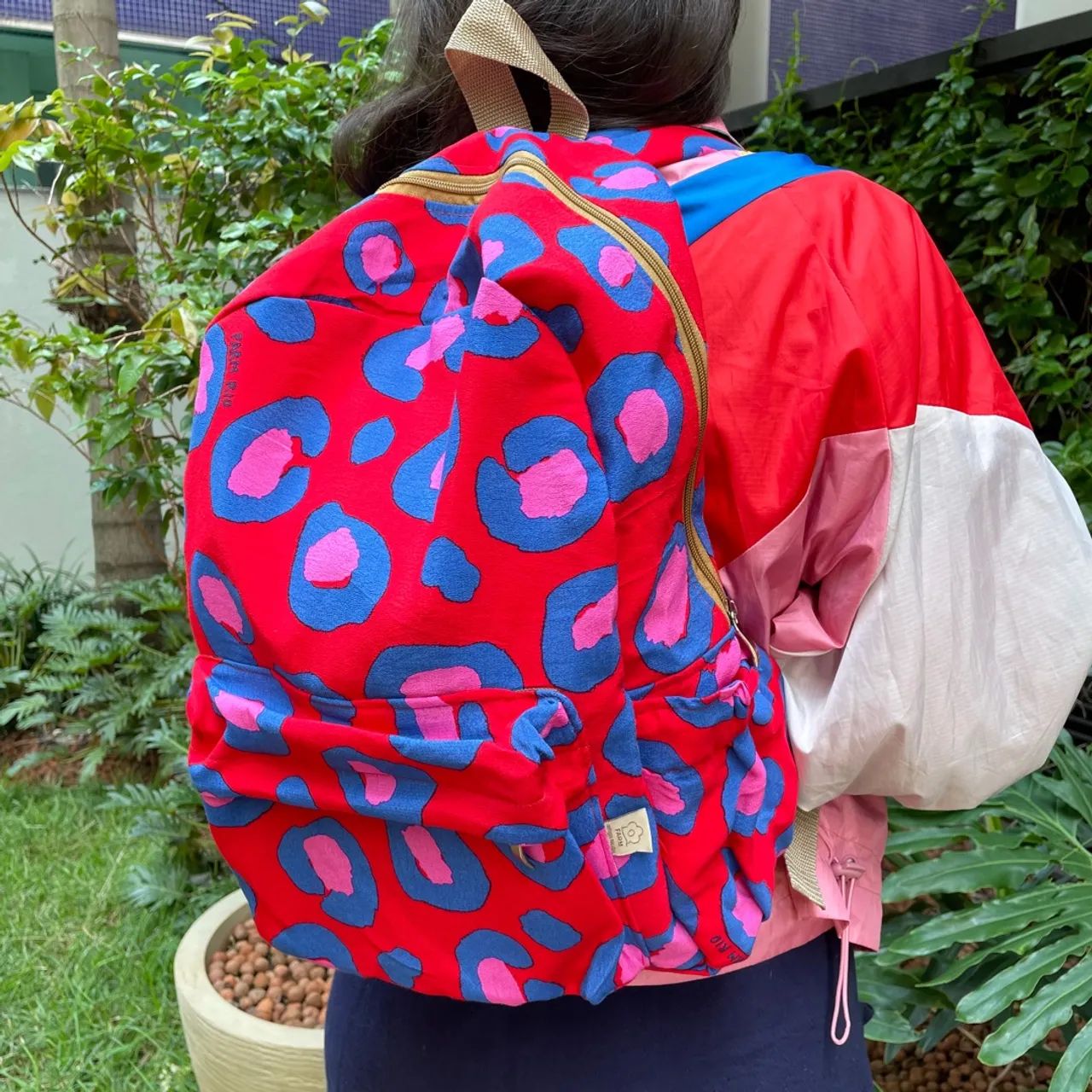 Mochila ReFarm Onça NOVA  - Foto 2