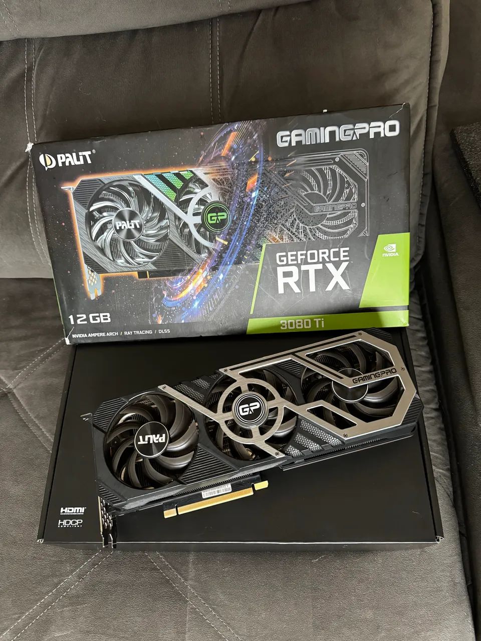 RTX 3080 ti palit gaming pro 12gb - Placas de Vídeo - Samambaia