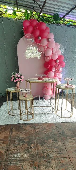 Decoração para festas e aniversários 