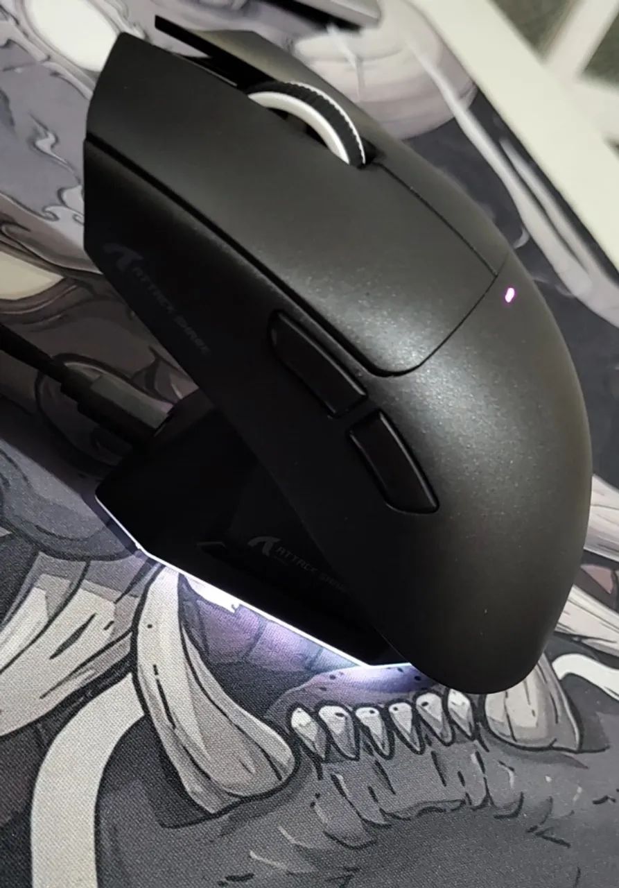 Mouse Attack Shark X11 Tri-Mode 1000hz - NOVO - Foto 2